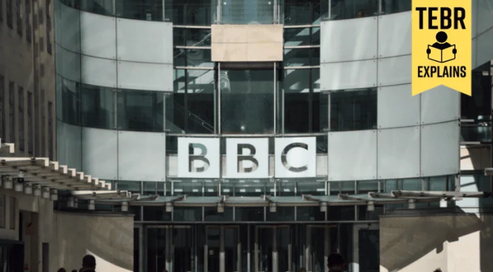 Donald Trump Threatens BBC Lawsuit Over January 6 Documentary Controversy BBC headquarters, Broadcasting House, London, UK