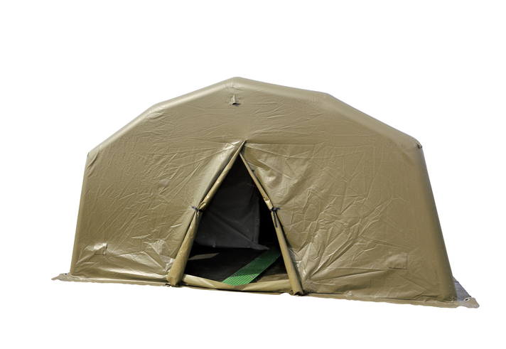 Green army tent 
