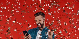 Winner in online casino