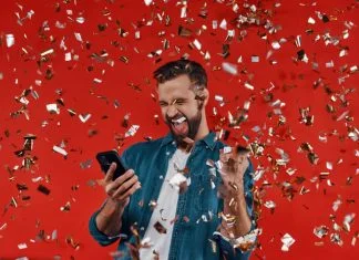 Winner in online casino