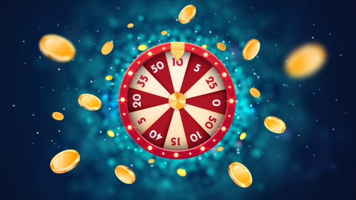 Vector 3d fortune wheel with golden flying coins on blue abstract background. Spin casino roulette and win prizes Global Spin: How Cultures Play & Celebrate Crazy Time