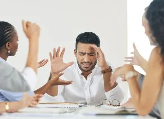 The C-Suite’s Silent Saboteur: Taming Decision Fatigue to Reclaim Strategic Impact Businessman having a problem with decision-making