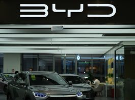 BYD Overtakes Tesla in Europe With a 244% Increase in Sales BYD EV retail store