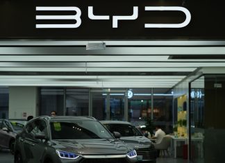 BYD Overtakes Tesla in Europe With a 244% Increase in Sales BYD EV retail store