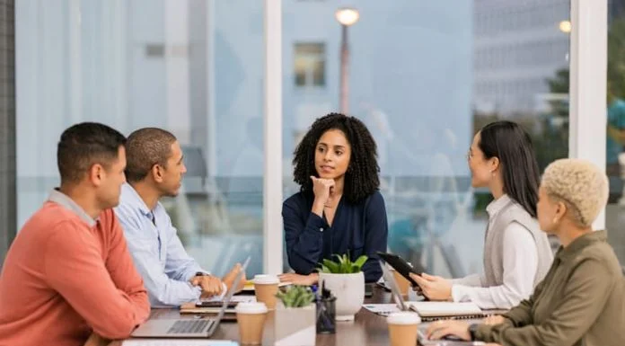 Best Digital Marketing Agency Delivering Powerful Growth for Businesses Digital Marketing Agency having a meeting