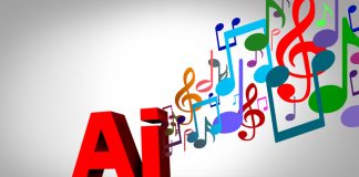 AI, art and the music industry Technology as artificial intelligence used in making songs or tunes associated with computer machine learning.