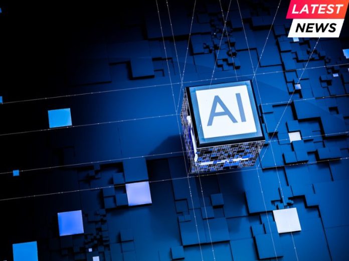 Company - Futuristic AI chip glowing