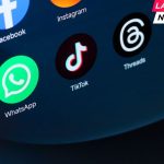 Facebook, WhatsApp, TikTok and Threads apps