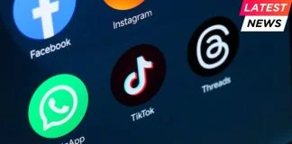 Facebook, WhatsApp, TikTok and Threads apps