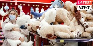 Plush Toys - box of stuffed toys