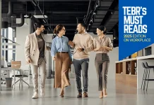 employees walking in the workplace