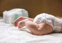 Gentle Care for Little Ones: Choosing the Right Newborn Diapers for Your Baby A baby in a diaper