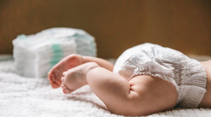 Gentle Care for Little Ones: Choosing the Right Newborn Diapers for Your Baby A baby in a diaper