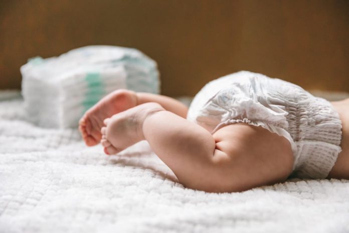 iStock-1250328885 (1) A baby in a diaper