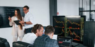 Executives are trading in the office