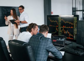 Executives are trading in the office