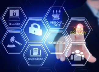 DATA PRIVACY Hexagonal