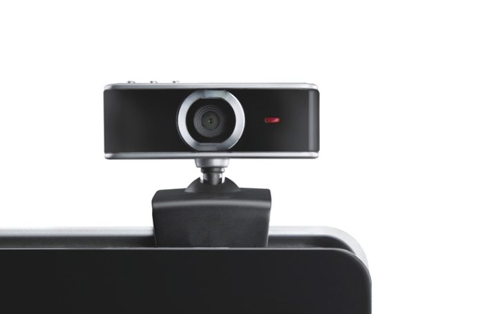 Web camera on laptop staring at you Transforming Business Communication with Video Chat