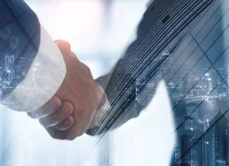 Trust - business handshake