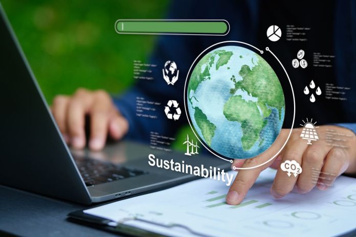 iStock-2213679573 (1) Business - computers to analyze sustainability