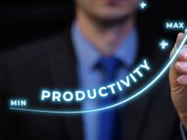 Work - productivity at work graph