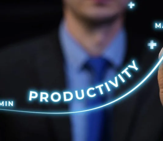 Boosting Output with Connected Tools and Smarter Operations Work - productivity at work graph