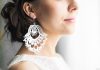 Best Earrings to Match with a White Dress Dress - Earring in the ear