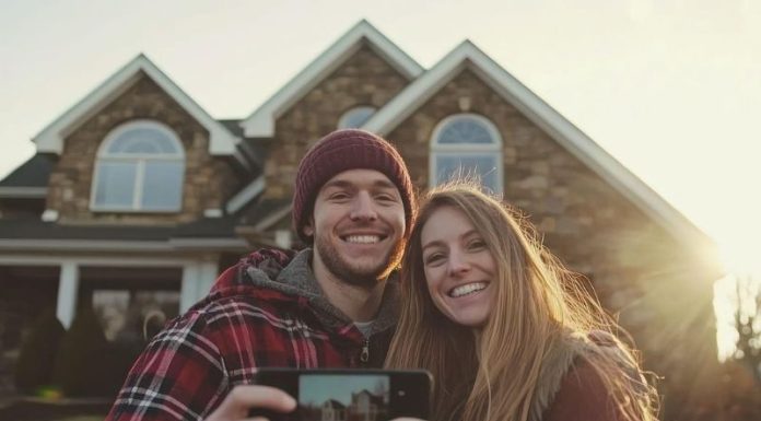 How Canadian Homeowners Are Leveraging HELOCs Canadian young couple taking a photo