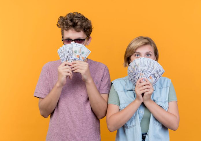 Gen Z Investing - Young beautiful couple