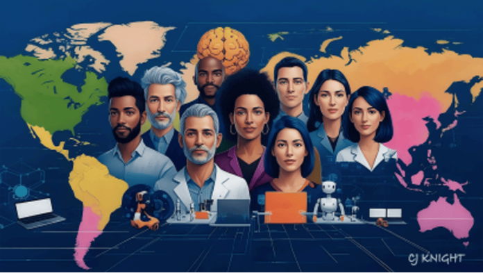 Illustration - By CJ Knight, using Leonardo AI. Europe’s Innovation Edge