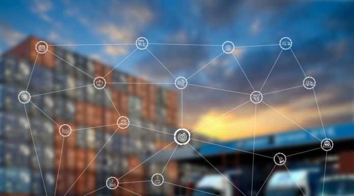 Logistics in Property Management - Business Logistics concept