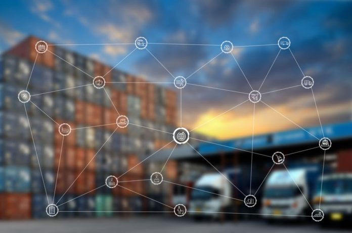 Logistics in Property Management - Business Logistics concept