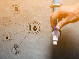 Resilient Utilities - hand touch water supply faucet