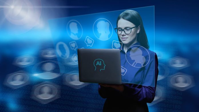 Learning to Think Again - Young woman using laptop