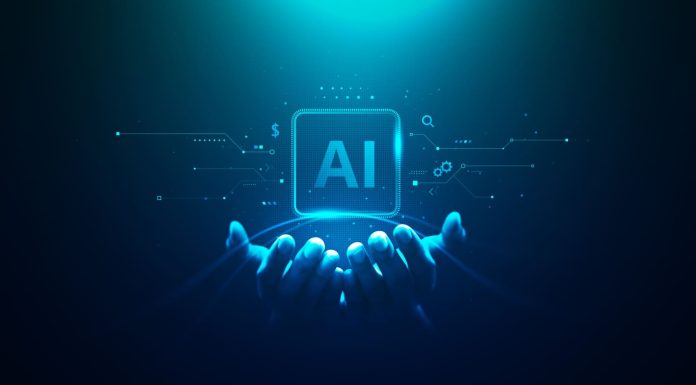 From Innovation to Infrastructure: How Power Shapes AI Dominance AI hand concept