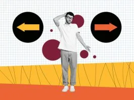 student choosing between vocational and academic education