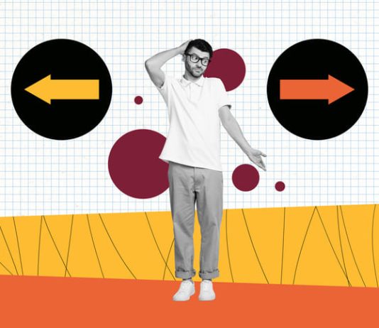 student choosing between vocational and academic education