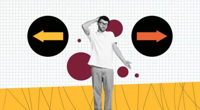 student choosing between vocational and academic education