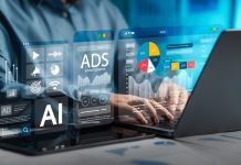 AI in Content Marketing: Top Ways to Use It According to Soltaros OÜ Online sales concept of digital marketing, ad, product ads, promotion of products or services through digital tools. AI in Content Marketing concept
