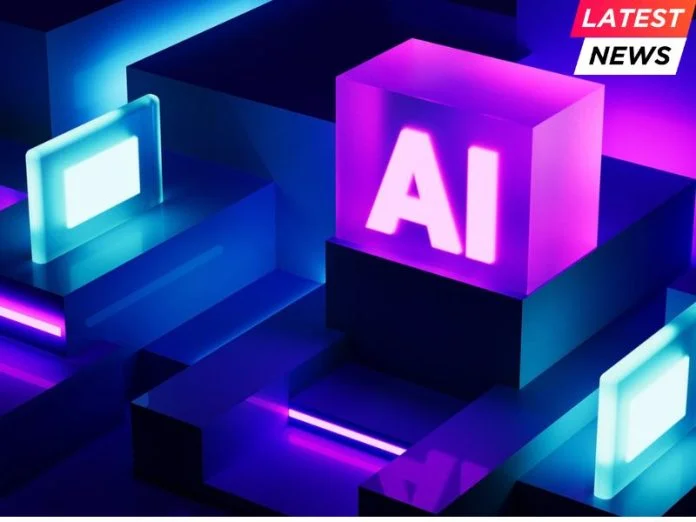 AI, artificial intelligence logo on neon blue violet Alibaba Rolls Out Qwen3.5
