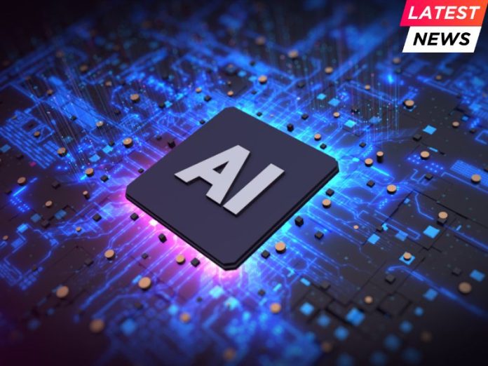 AI chip on a futuristic Canva Acquisition Spree