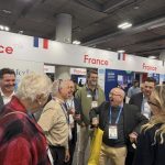 The TRIUM Alumni group visited the French Pavilion as part of their “Tech Safari”. France brought over 50 startups to CES. (1)