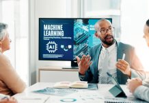 Business Leaders discussing AI success in business