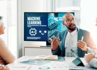 Business Leaders discussing AI success in business