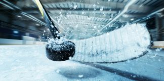 Connor McDavid’s - Close-up of hockey stick