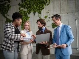 EU Inc. May Solve Legal Issues, But Scaling Across Borders Still Depends on How Teams Work Diverse business team collaborating on global strategy. EU Inc. & Scaling cross-boarder teams