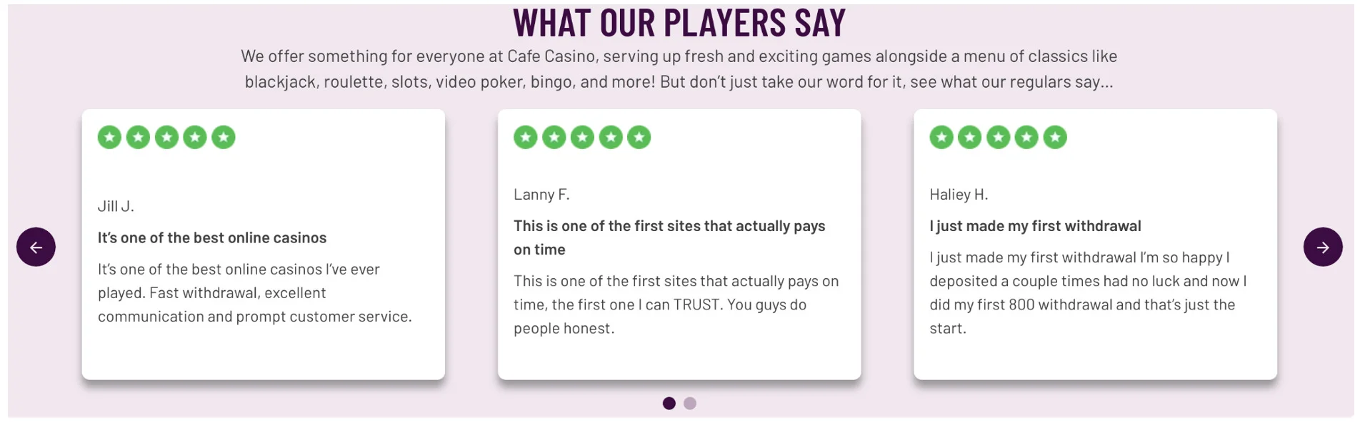 Online Businesses Where Customer Testimonials Are Critical