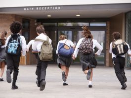Student Backpacks - Group Of High School Students