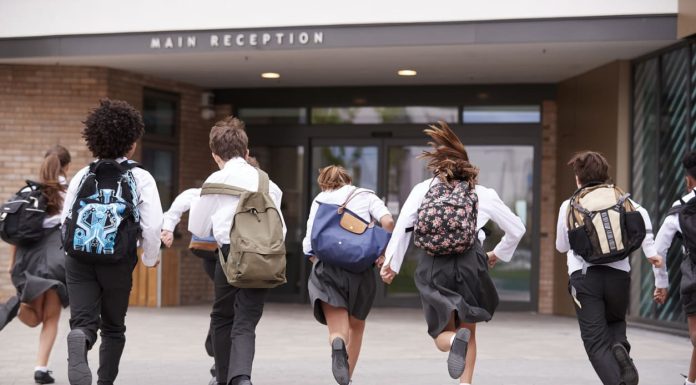Student Backpacks - Group Of High School Students