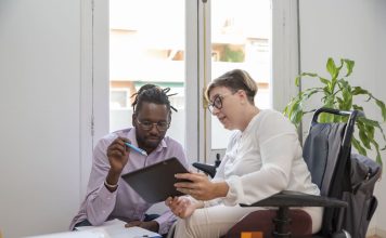 Care Startups - in a wheelchair with a disability